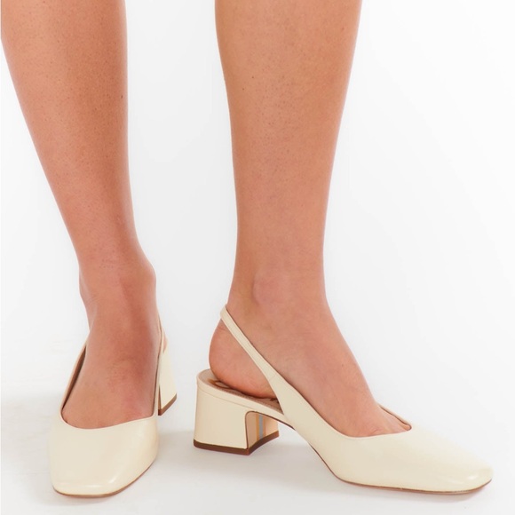 Sam Edelman Terra Slingback Pump Modern Ivory - Picture 8 of 8